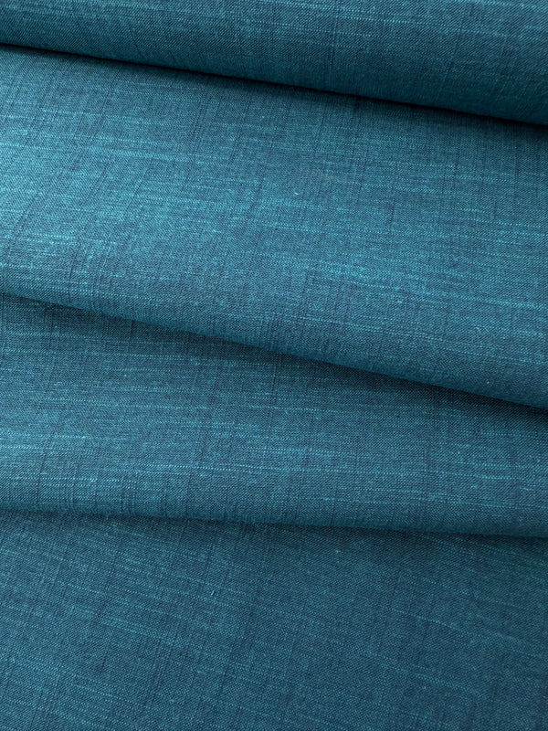 Cotton Handloom, Shot Cotton, Peacock