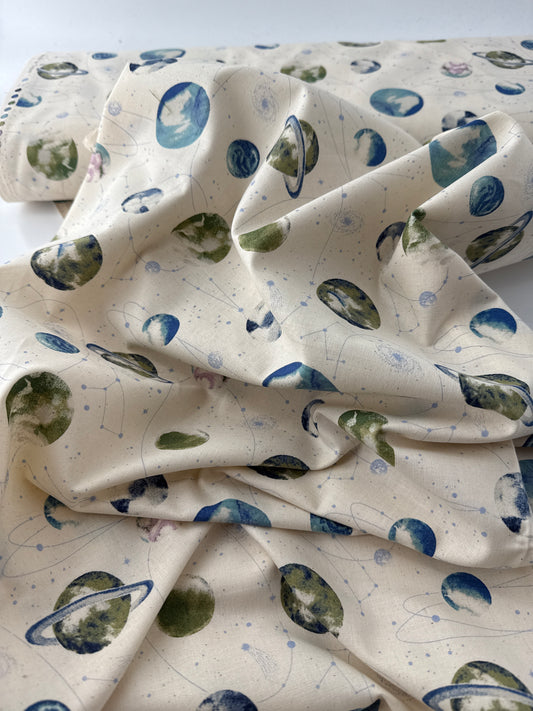 Japanese Cotton Sheeting, Water Blur