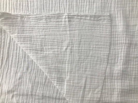 Organic Cotton Double Gauze, Bubble Texture