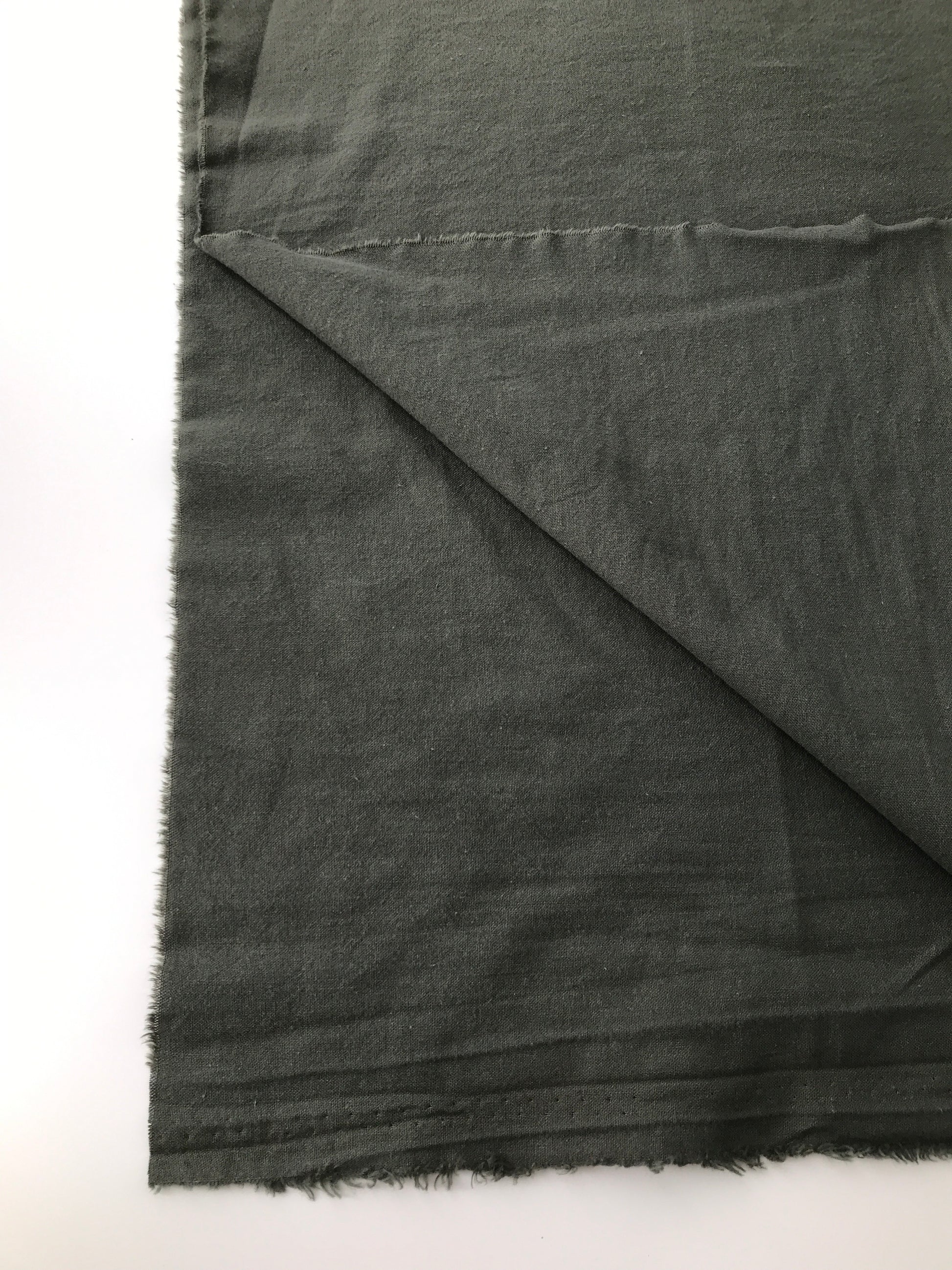 Cotton Sheeting, Sand-Washed Finish, Solids – Black