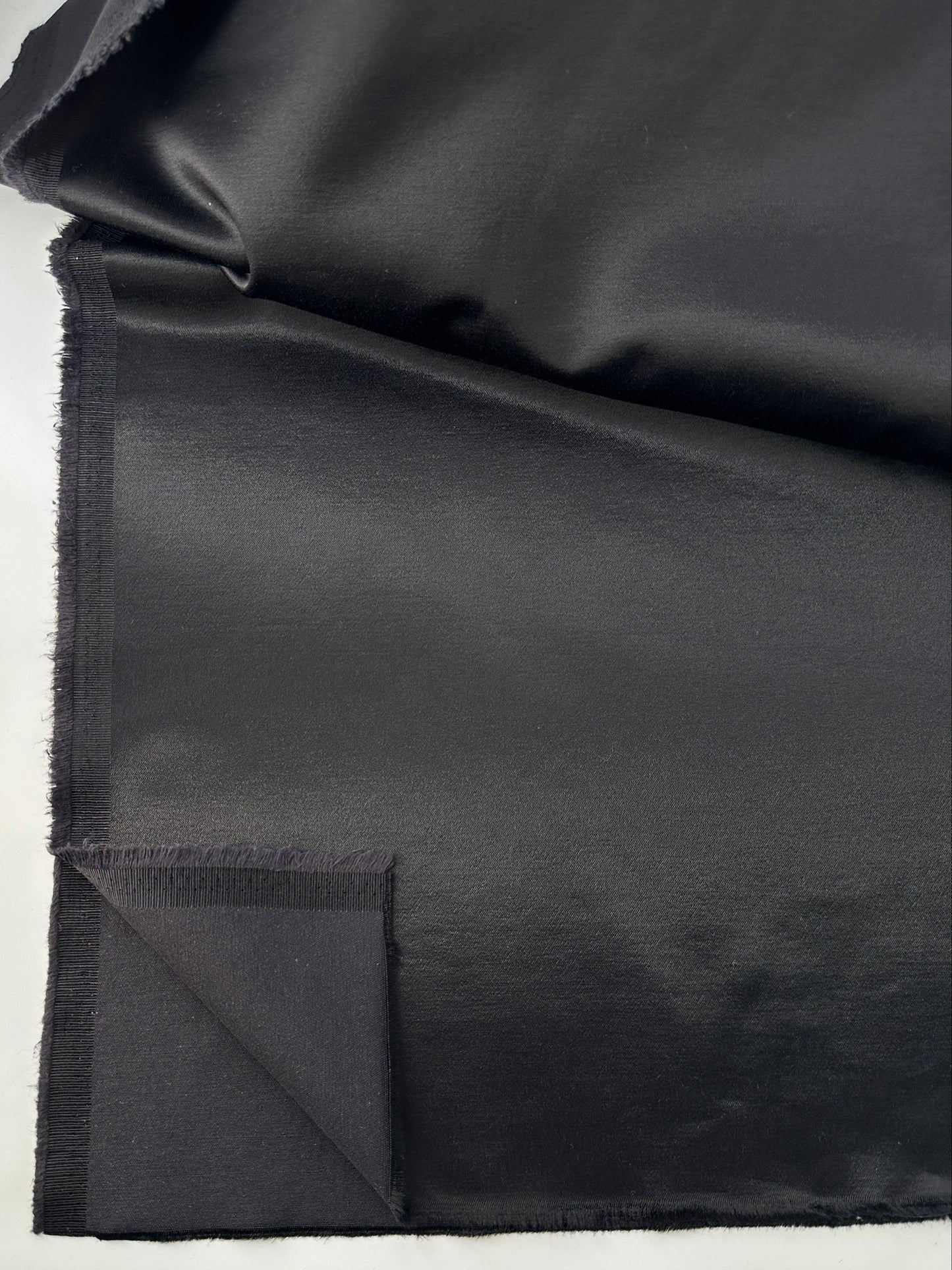 Cotton Sateen, Black