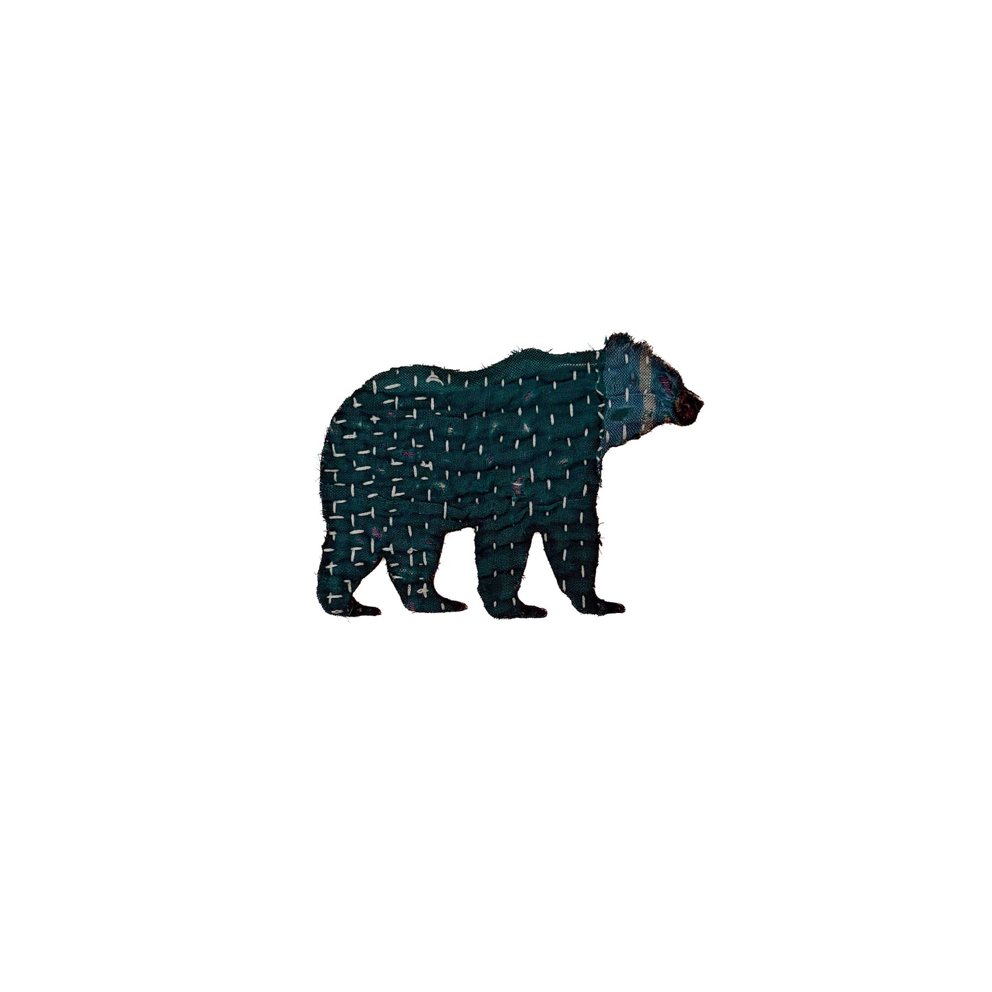 Iron-on Kantha Patches - Small