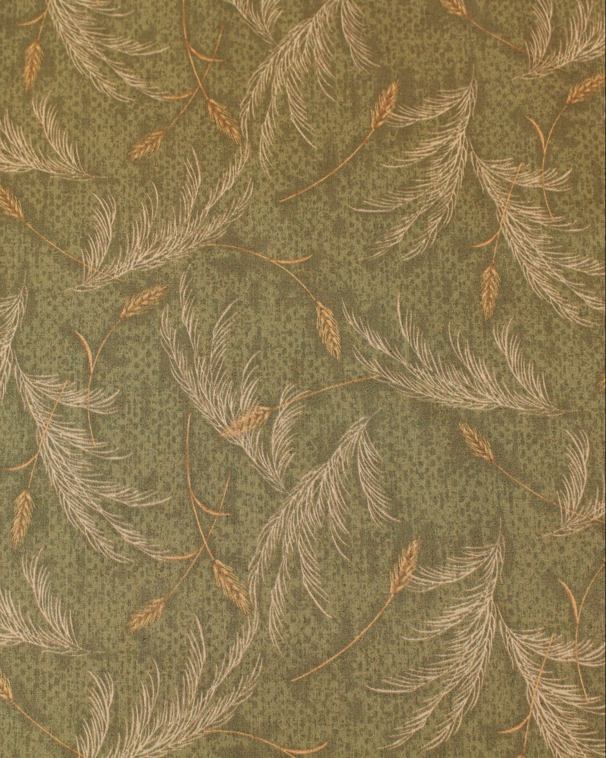 Japanese Cotton Shirting, Wheat Print – Gray