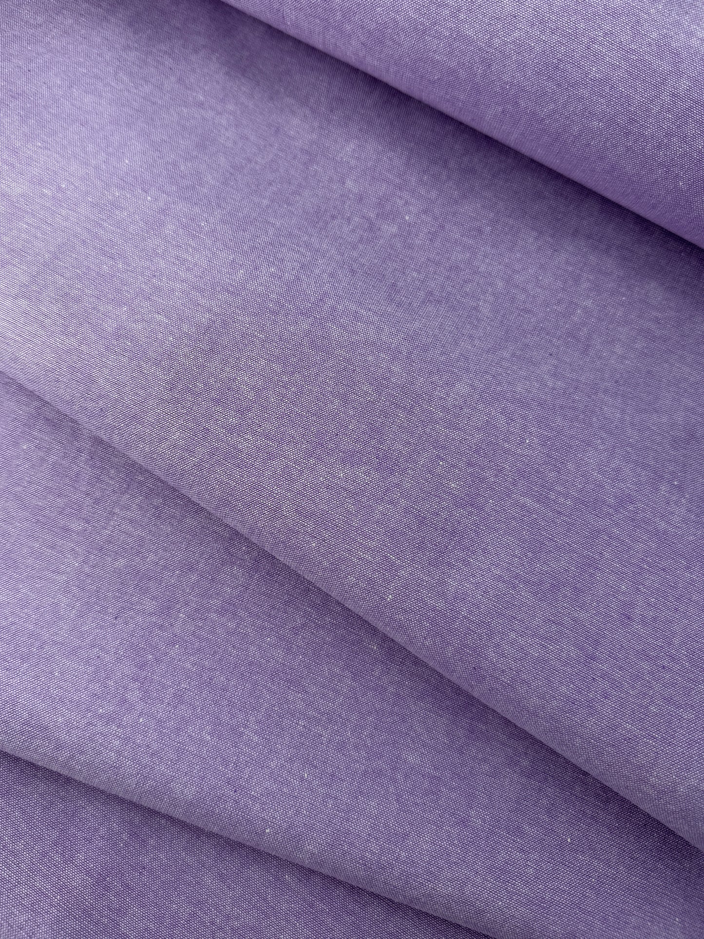 Cotton Chambray, Lilac