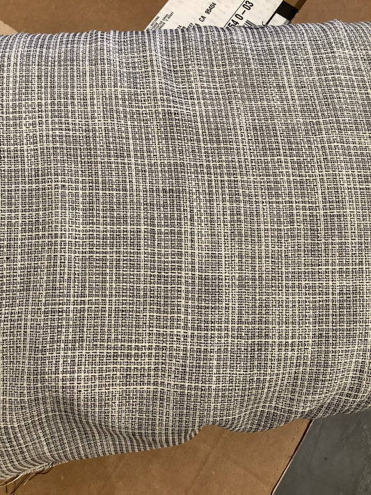 Cotton, Black/White Mini-Check