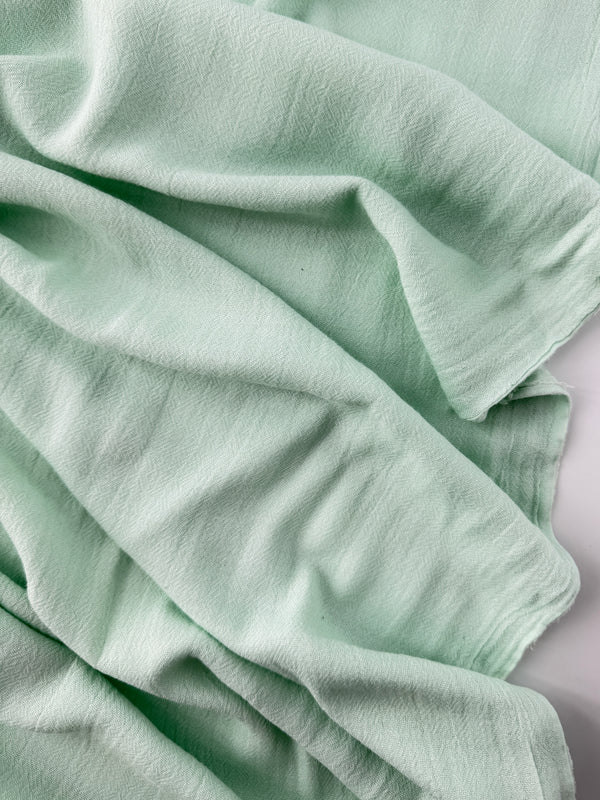 Lightweight Gauze, Semi-Sheer – Light Green
