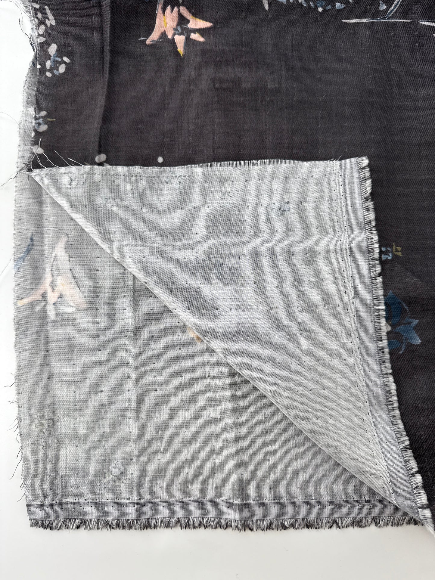 nani IRO, Cotton Double Gauze, PAL Charcoal