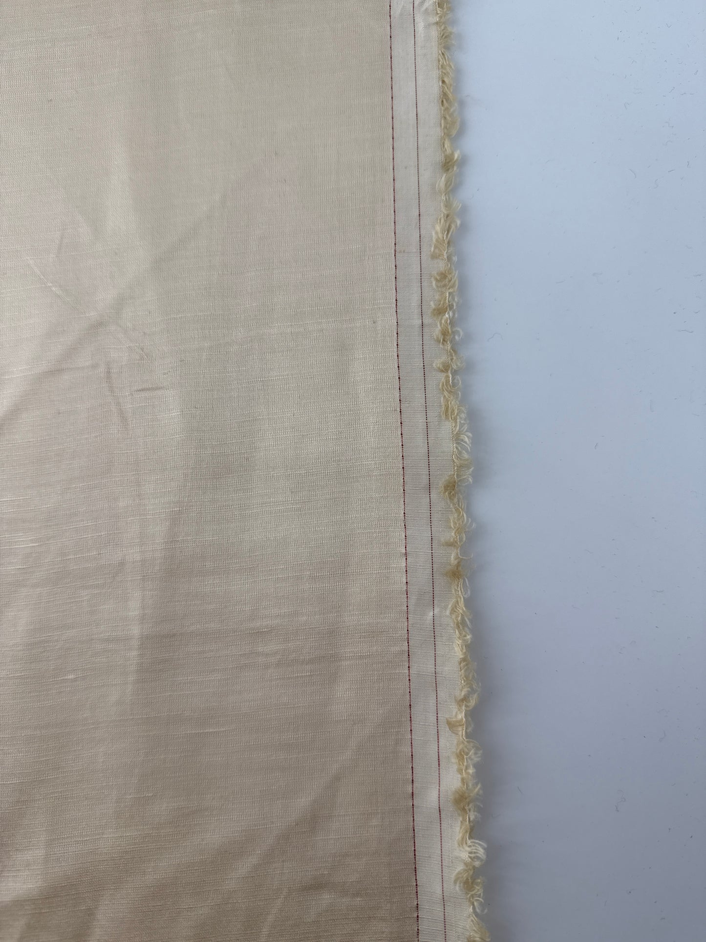 Linen/Viscose Plain Weave, Cream