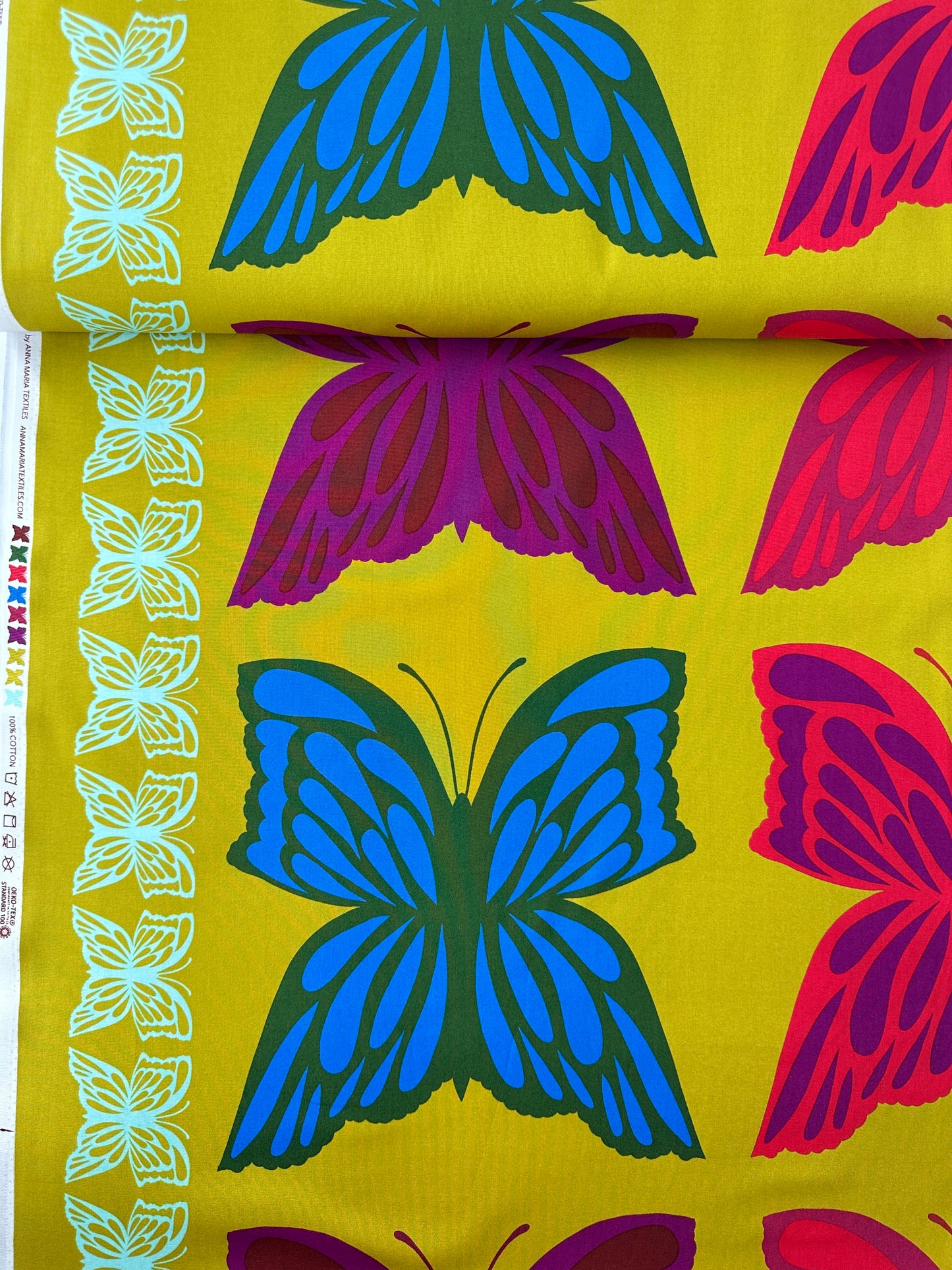 Anna Maria Cotton Sheeting, Overdressed, 6 O'Clock Panel in Bohemian, 4.7oz