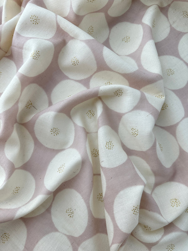 Japanese Cotton Double Gauze, Muddy Works, Mini Anpan, 4.1 oz