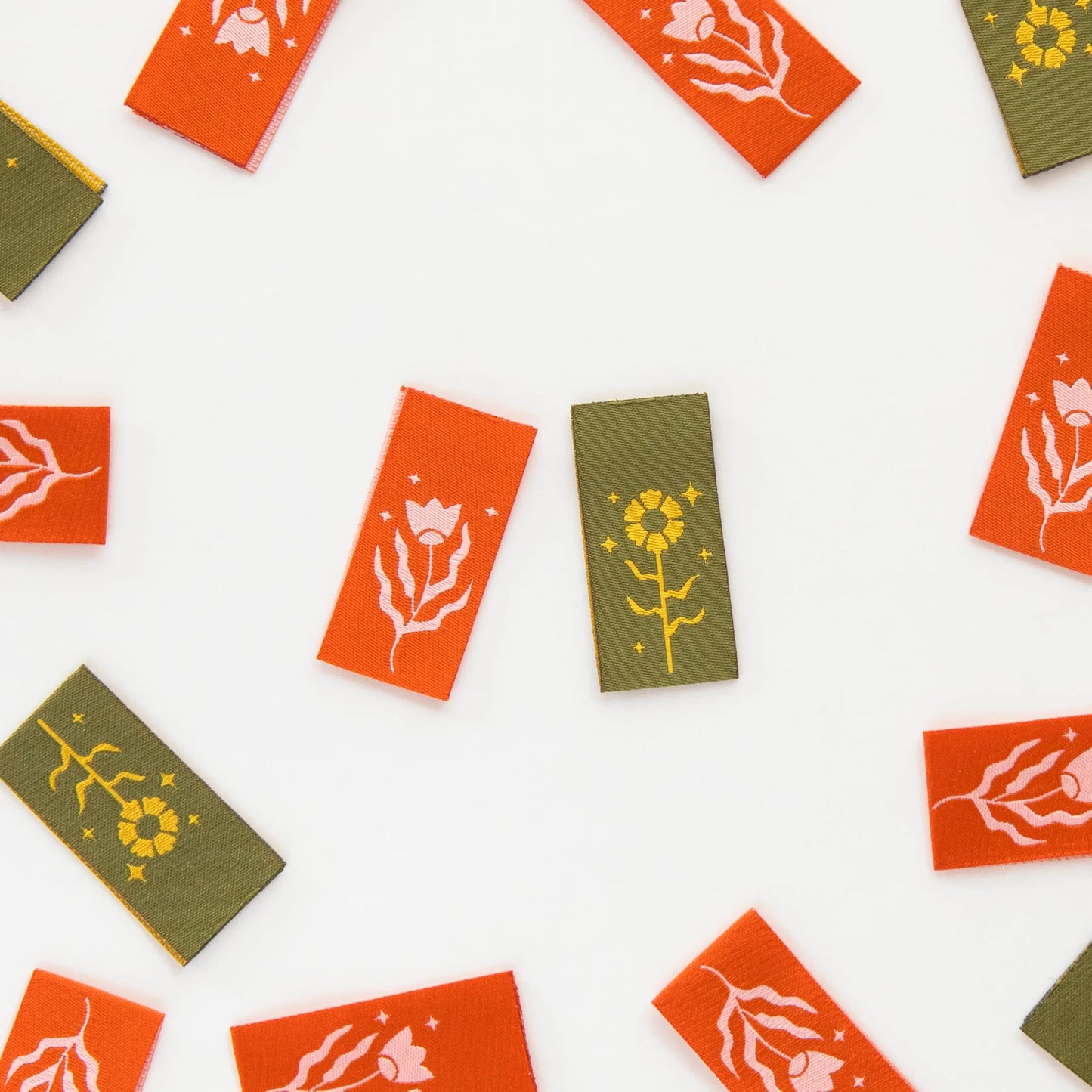 Sarah Hearts Labels, Floral Design Multipack
