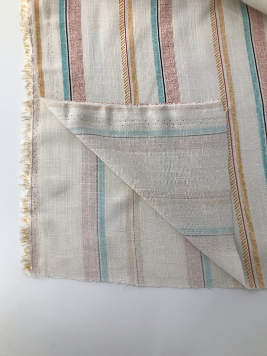 Linen/Rayon Challis, Vertical Stripe