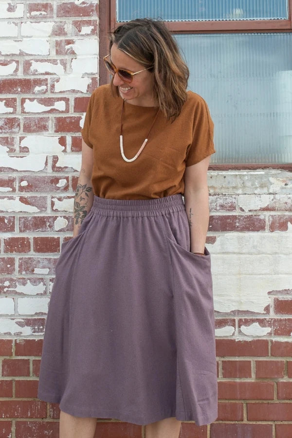 Sew Liberated Gypsum Skirt, Size 0-34