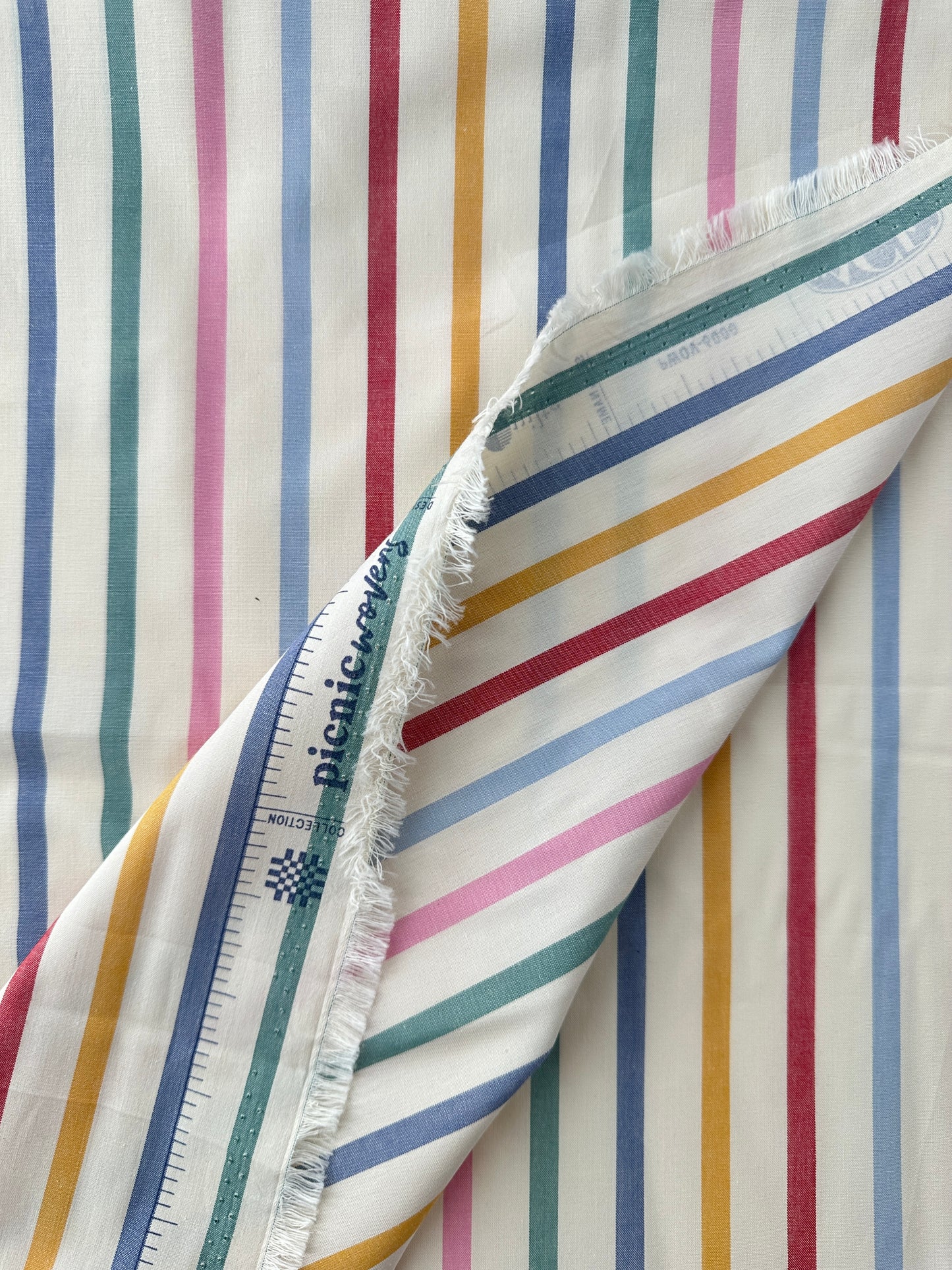 AGF Premium Cotton, Picnic Wovens, Stripe- Sundress