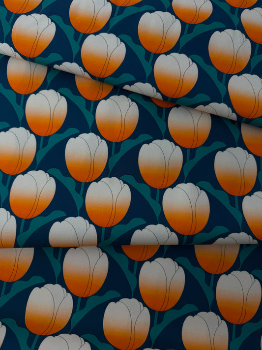Nora Cotton Oxford, Retro Tulip