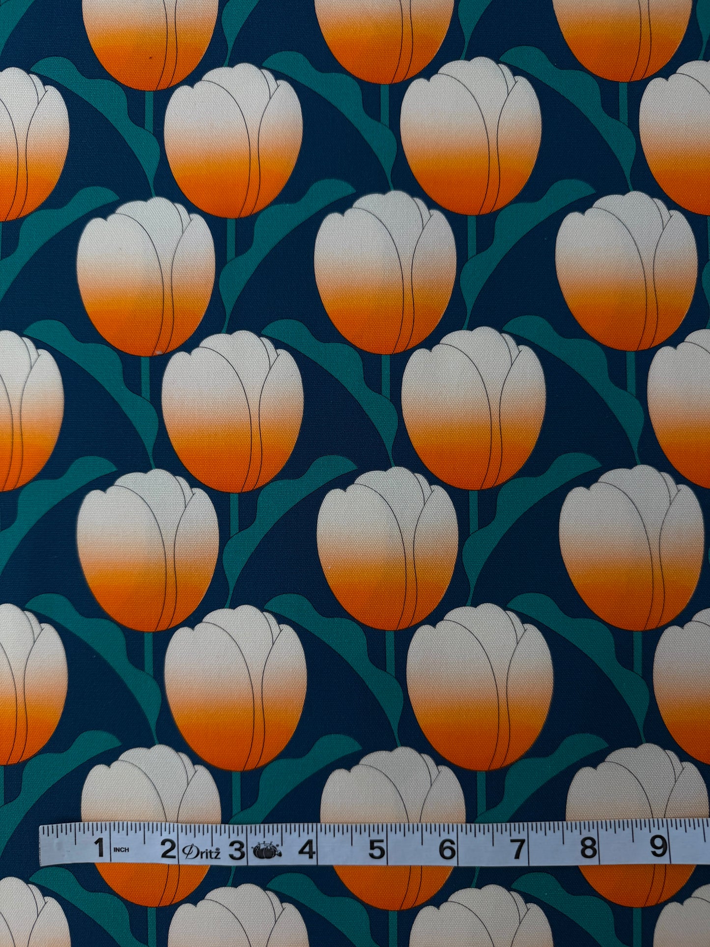 Nora Cotton Oxford, Retro Tulip