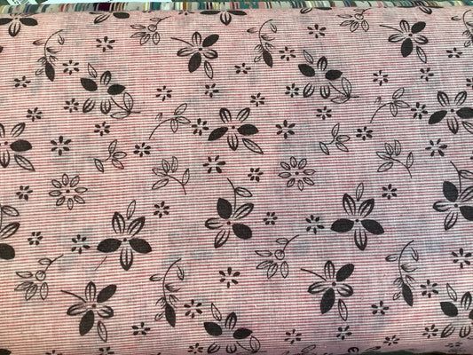 Cotton Lawn, Yarn dye Floral Print