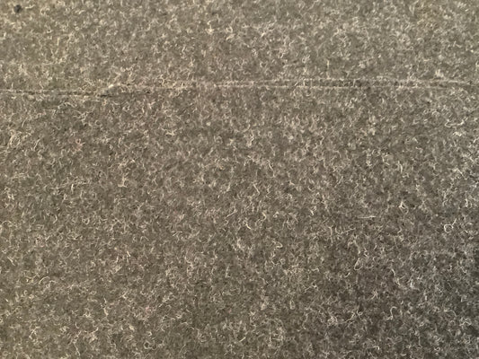 Italian Wool, Suiting, Charcoal Gray with 7" Navy Stripe