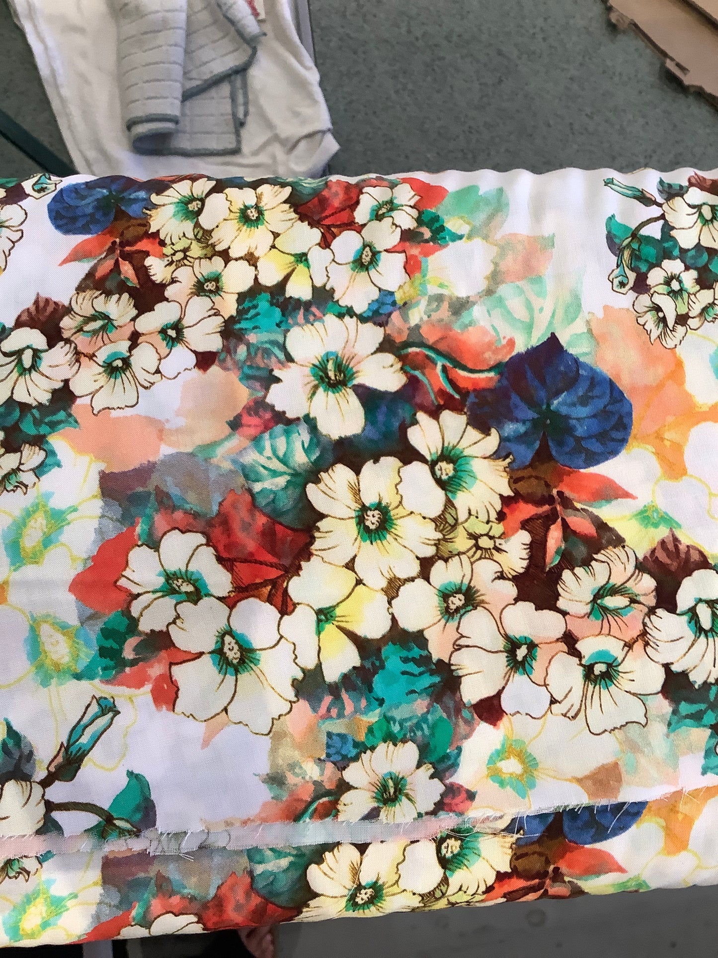 Floral Print Rayon