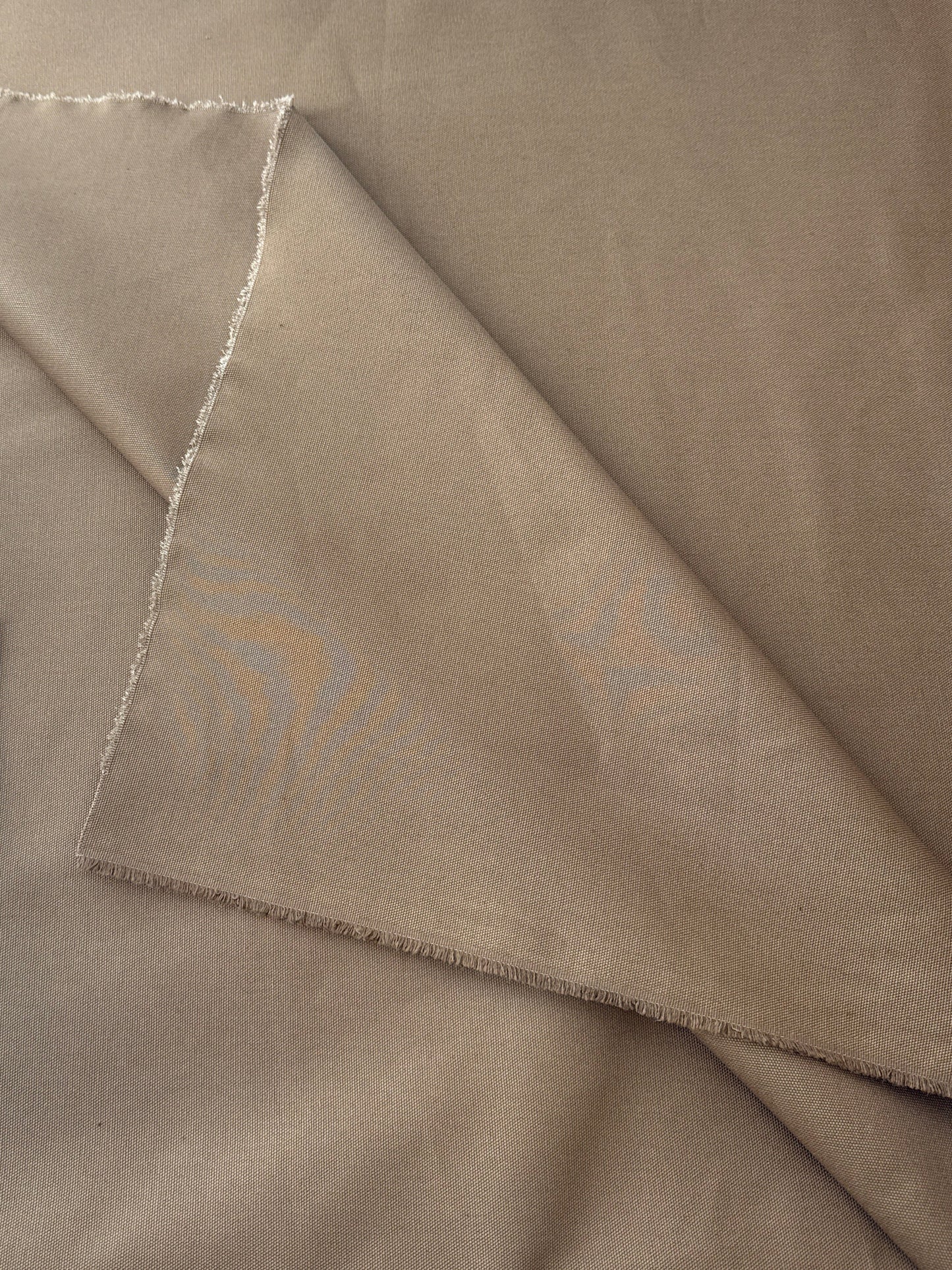 Cotton Canvas, Solid Color – Brown Butter