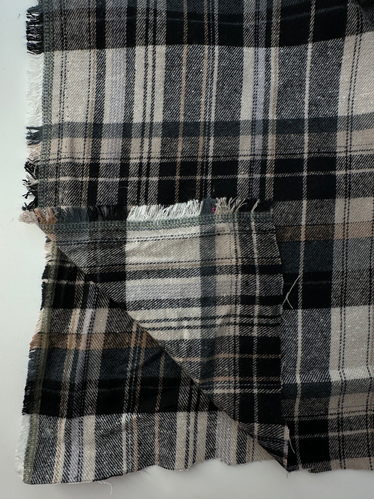 Cotton Flannel Yarn Dye, Plaid