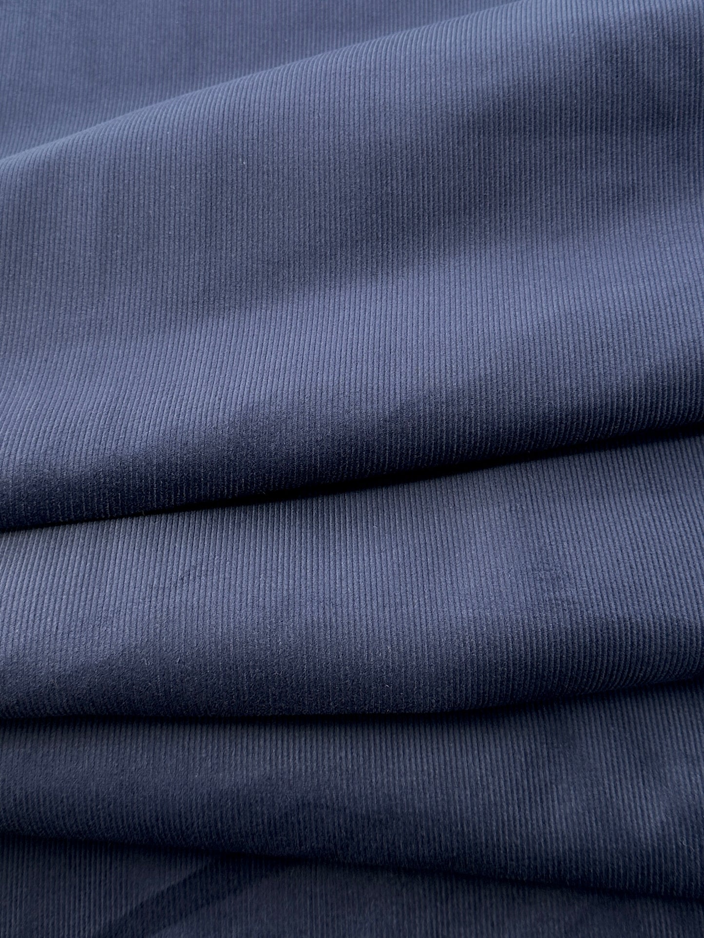 Corduroy, Cotton, 16 wale, Navy