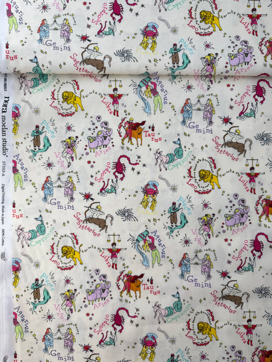 Nora Cotton Sheeting, Zodiac