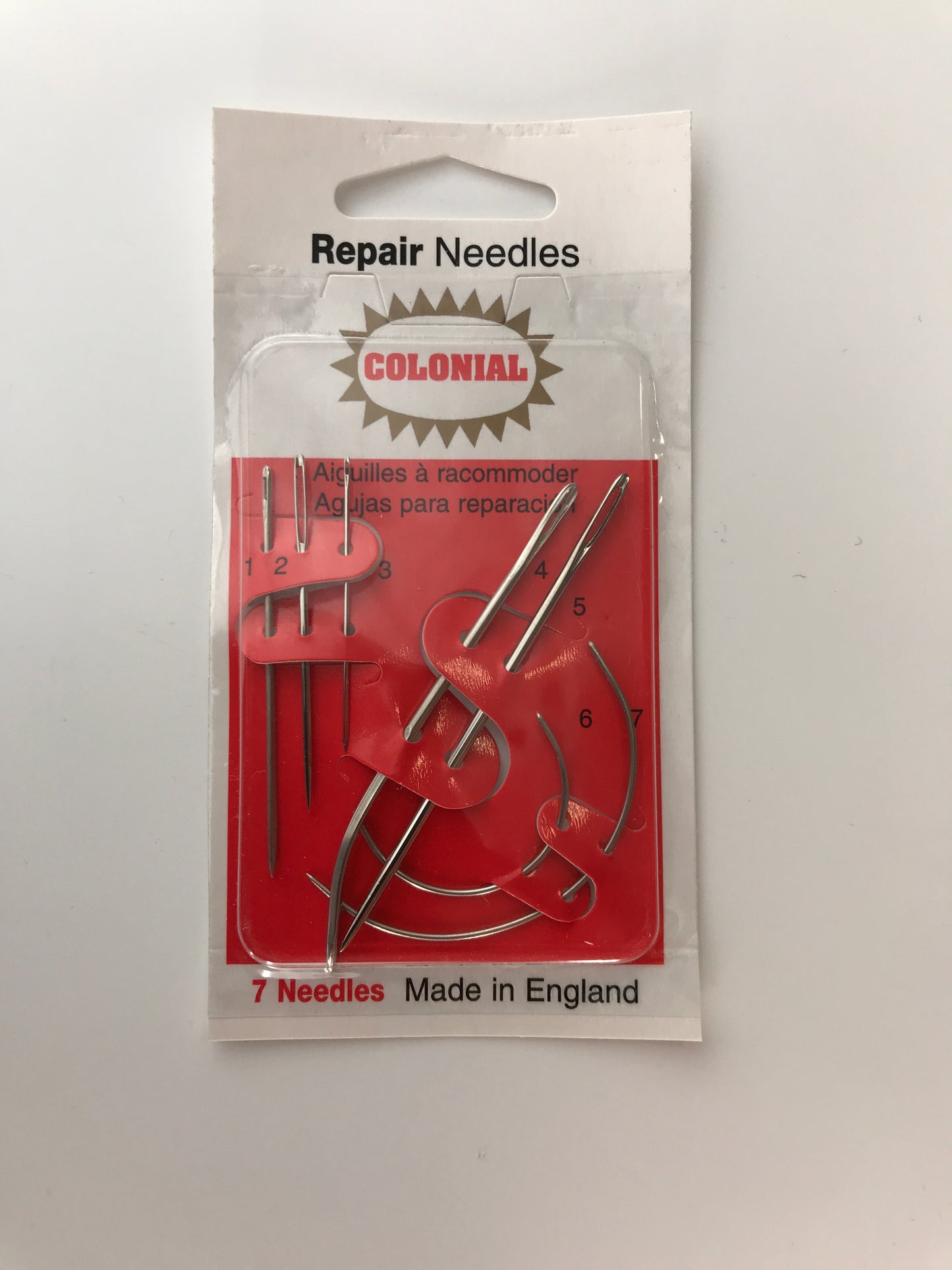 Colonial Needles, Household Repair