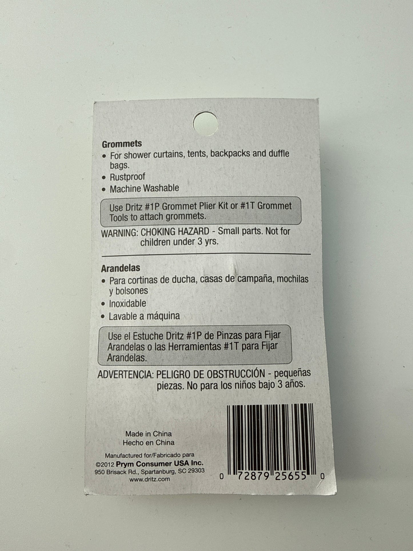 Grommets, 3/8”