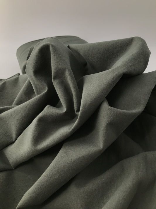 Cotton Sheeting, Sand-Washed Finish, Solids – Black