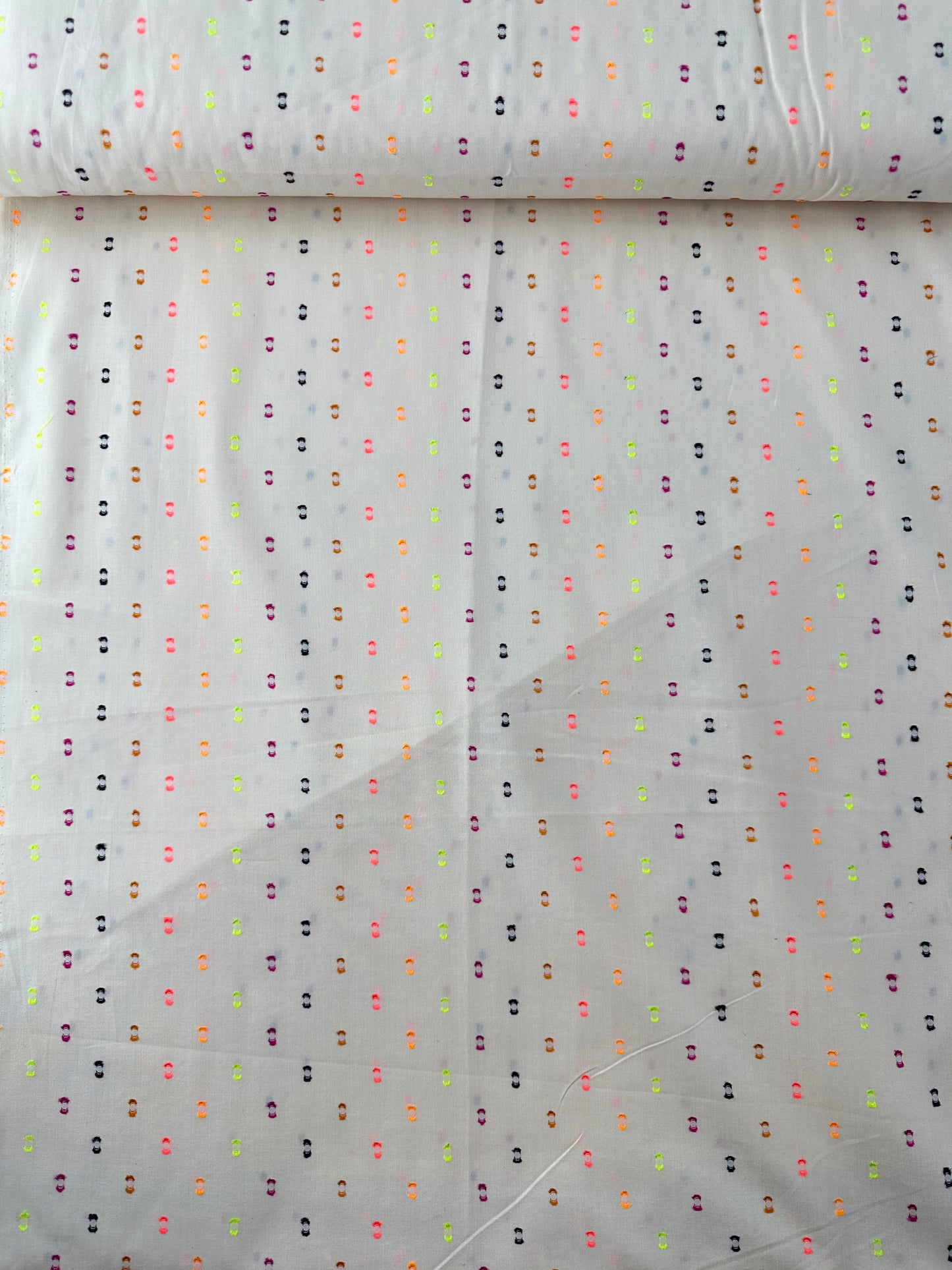 FIGO Cotton Sheeting, Intervals Cream