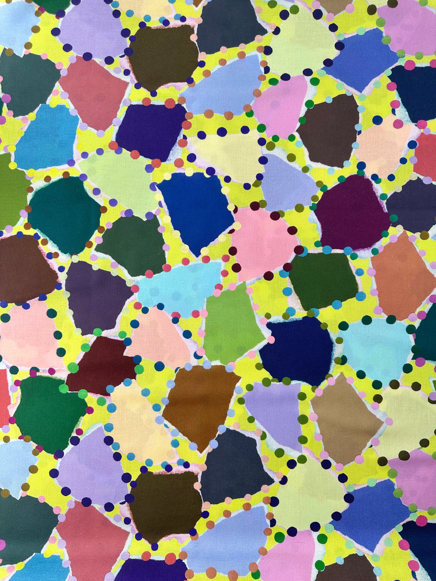 Japanese Cotton Sheeting, Amorphous Shapes