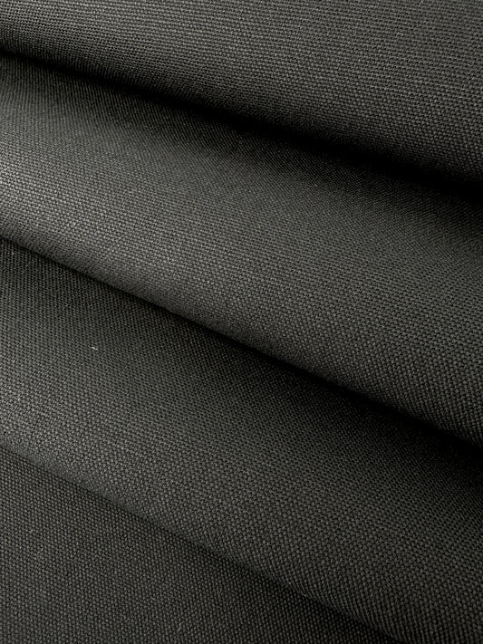 Cotton Canvas, Solid – Black