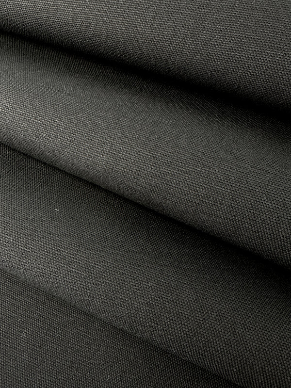 Cotton Canvas, Solid – Black