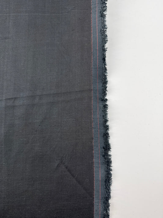 Linen/Viscose Plain Weave, Black