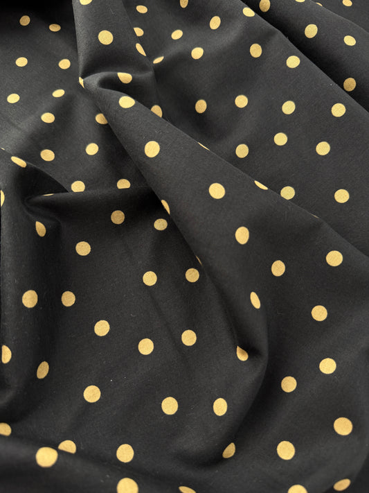 Sevenberry Royal Lawn, Dotted - Black/Brown