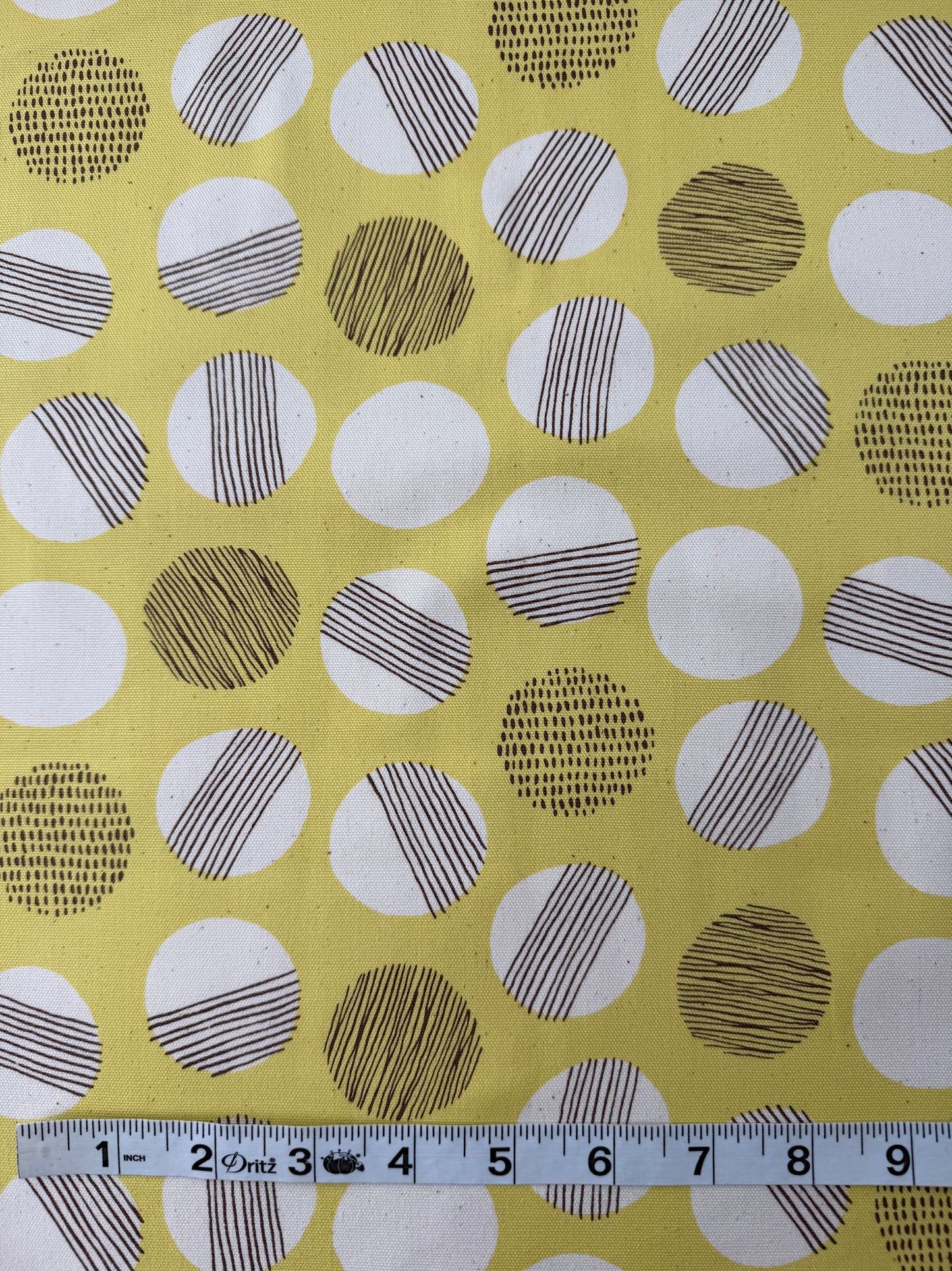 Kokka Cotton Oxford, Simply Palette Polka Dots