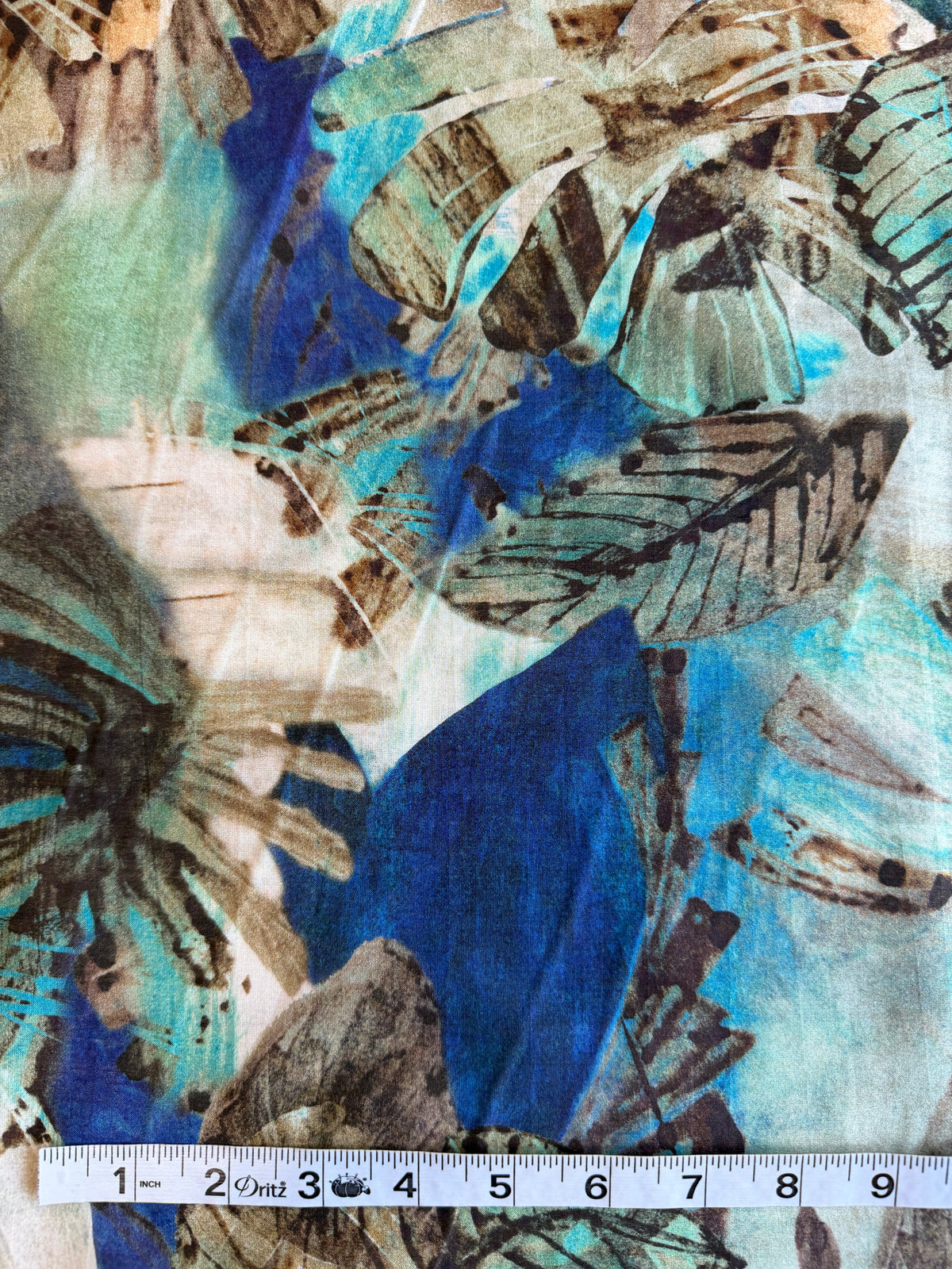 Cotton/Silk Lawn, Monstera Jungle