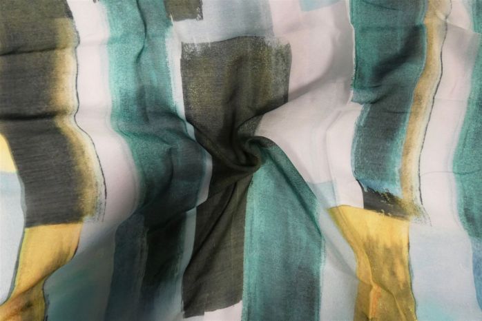 Lady McElroy, Silk/Cotton Voile, Adella Deneen - Lime