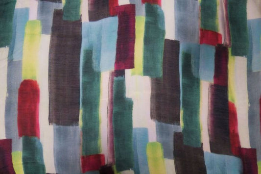 Lady McElroy, Silk/Cotton Voile, Adella Deneen Wine