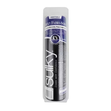Sticky Fabri-Solvy, 8 in wide, by the yard