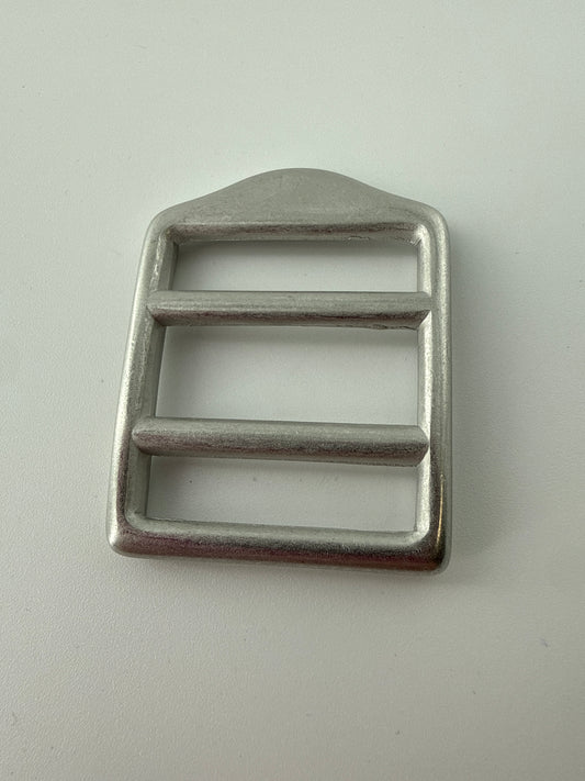 Ladder Buckle, Matte Nickel, 1"