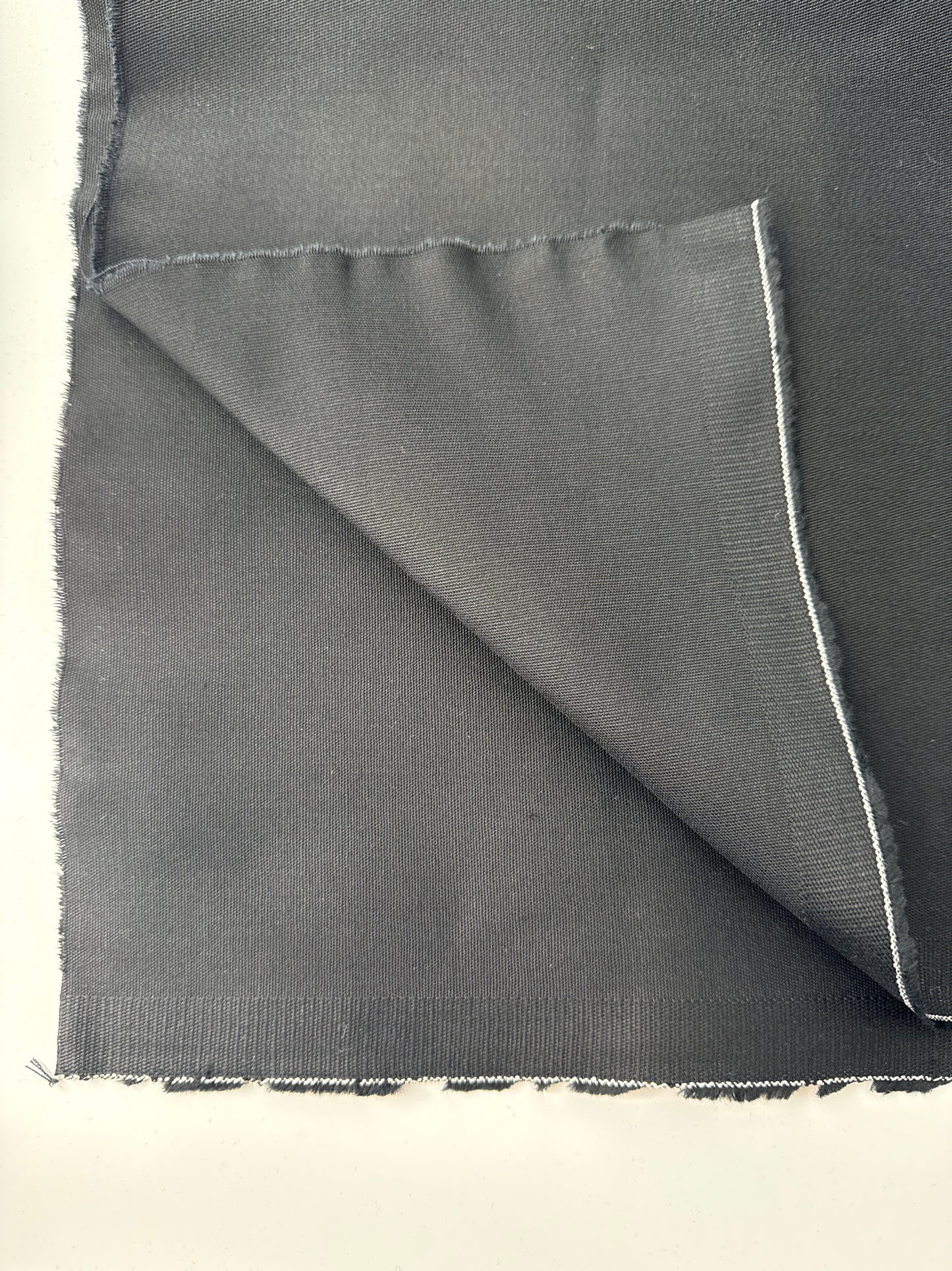 Cotton/Spandex Twill, Black