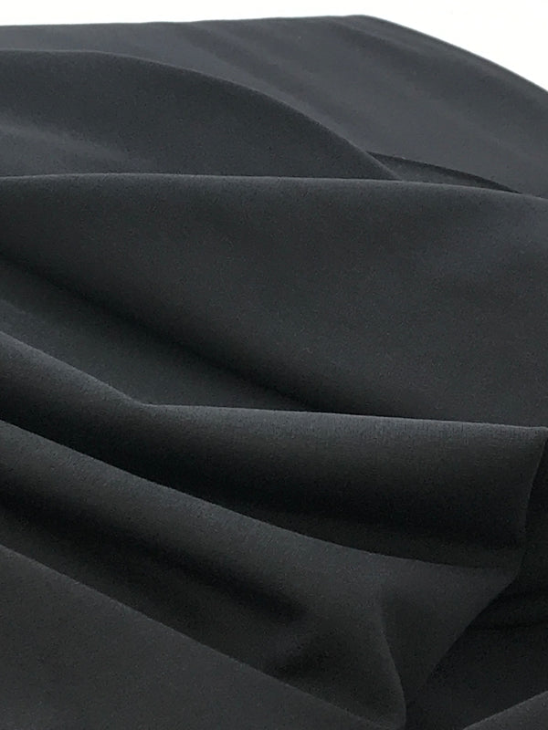 Ponte de Roma Knit, Solids, 320 gsm – Black