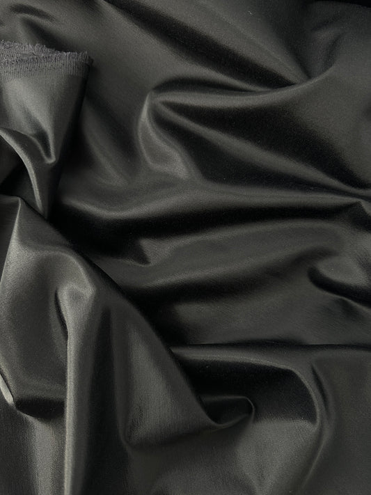 Cotton Sateen, Black