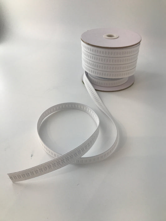 Elastic, Woven Non-roll, by the yard