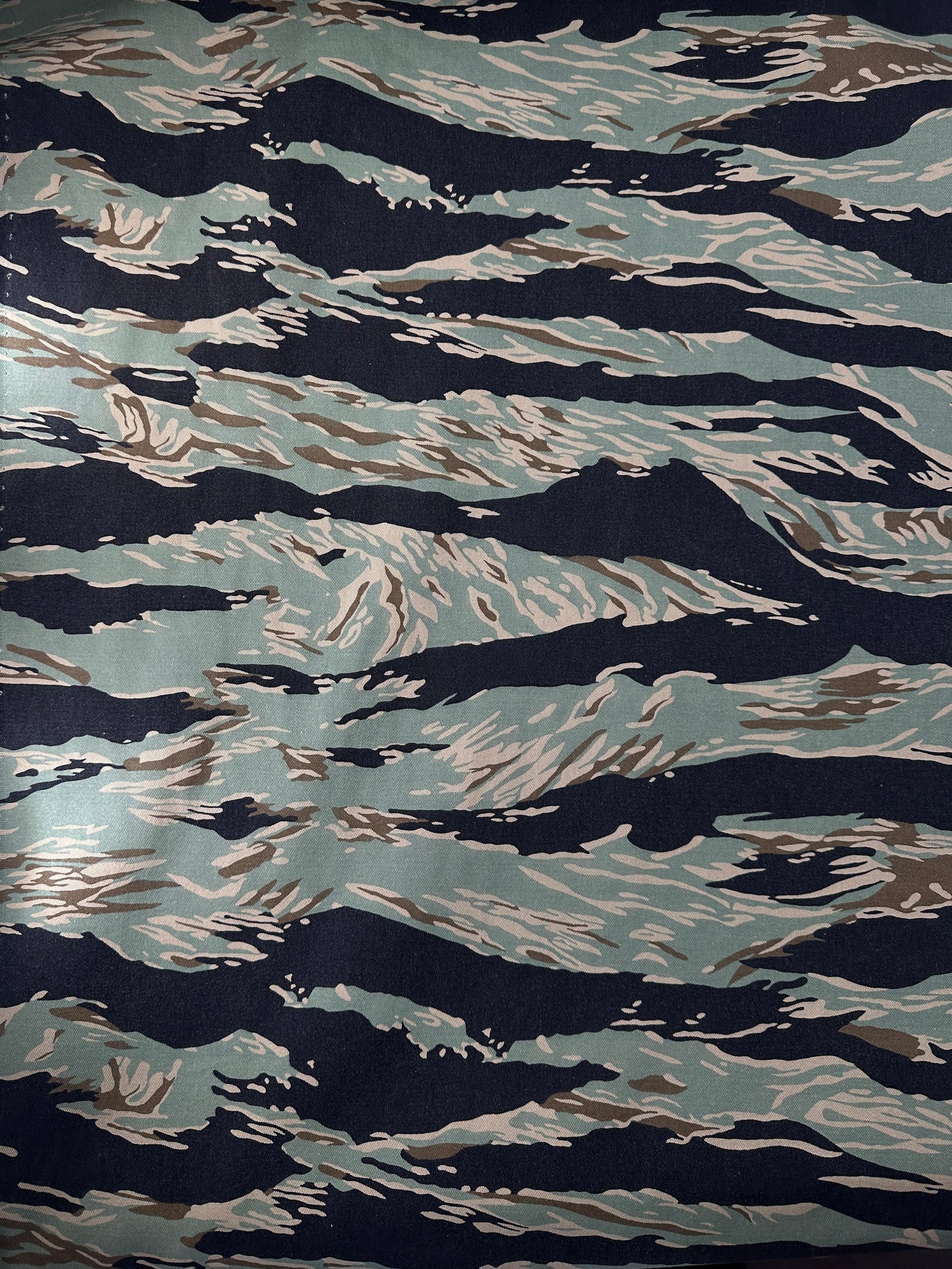 Cotton Twill, Camouflage Print