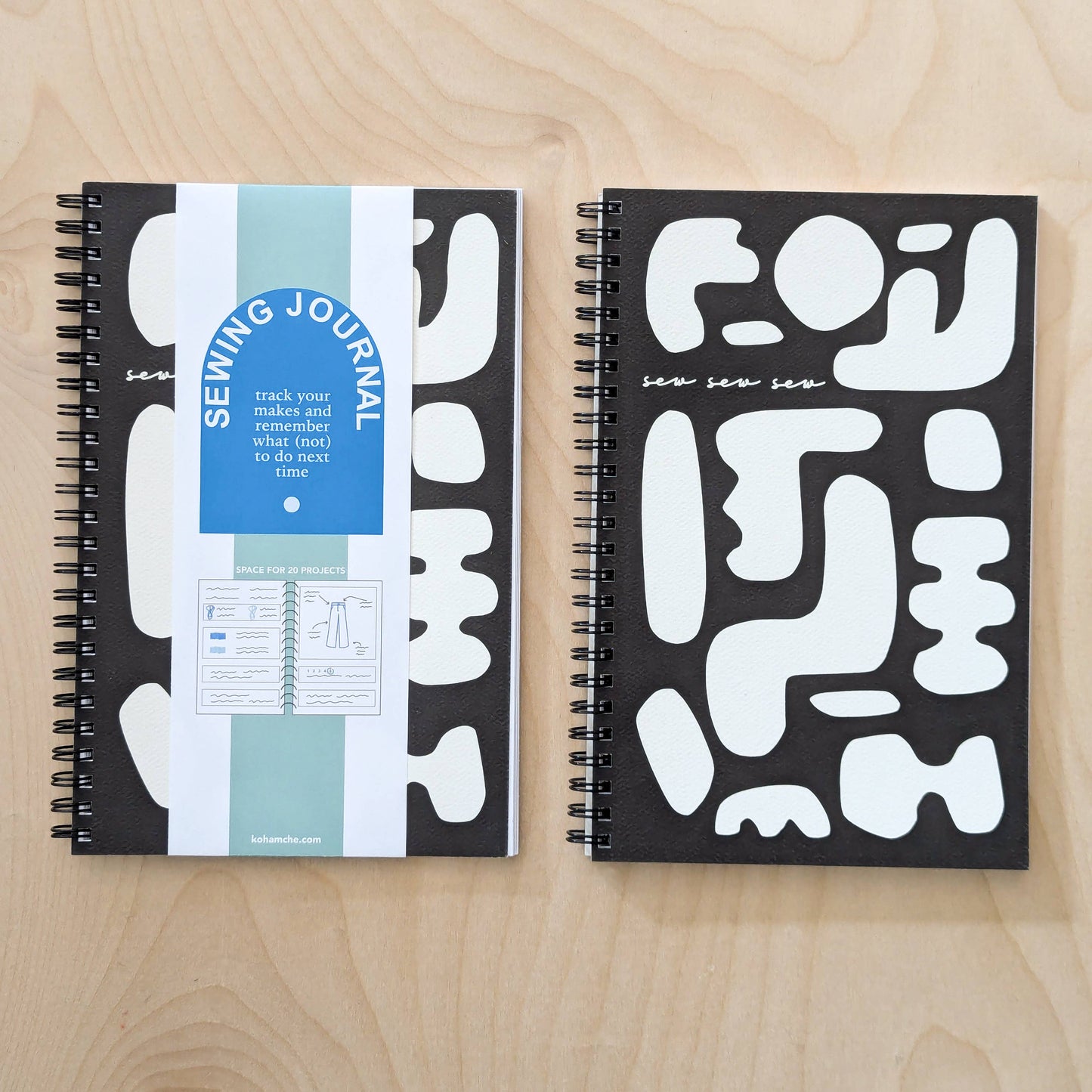 Sewing Journal, Black & White