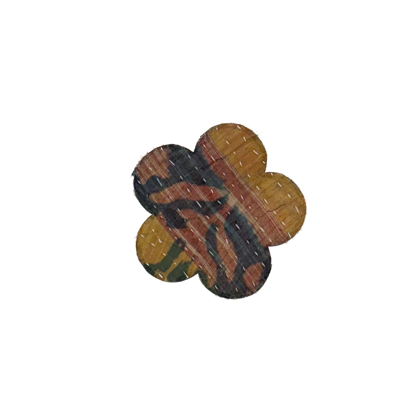 Iron-on Kantha Patches - Medium