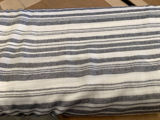 Rayon, Black/White Stripe